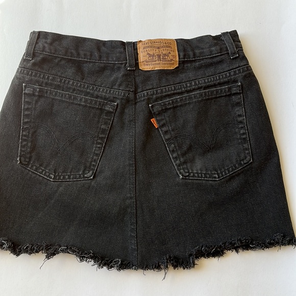 Levi’s Vintage Orange Tab Jean Skirt - Picture 8 of 12